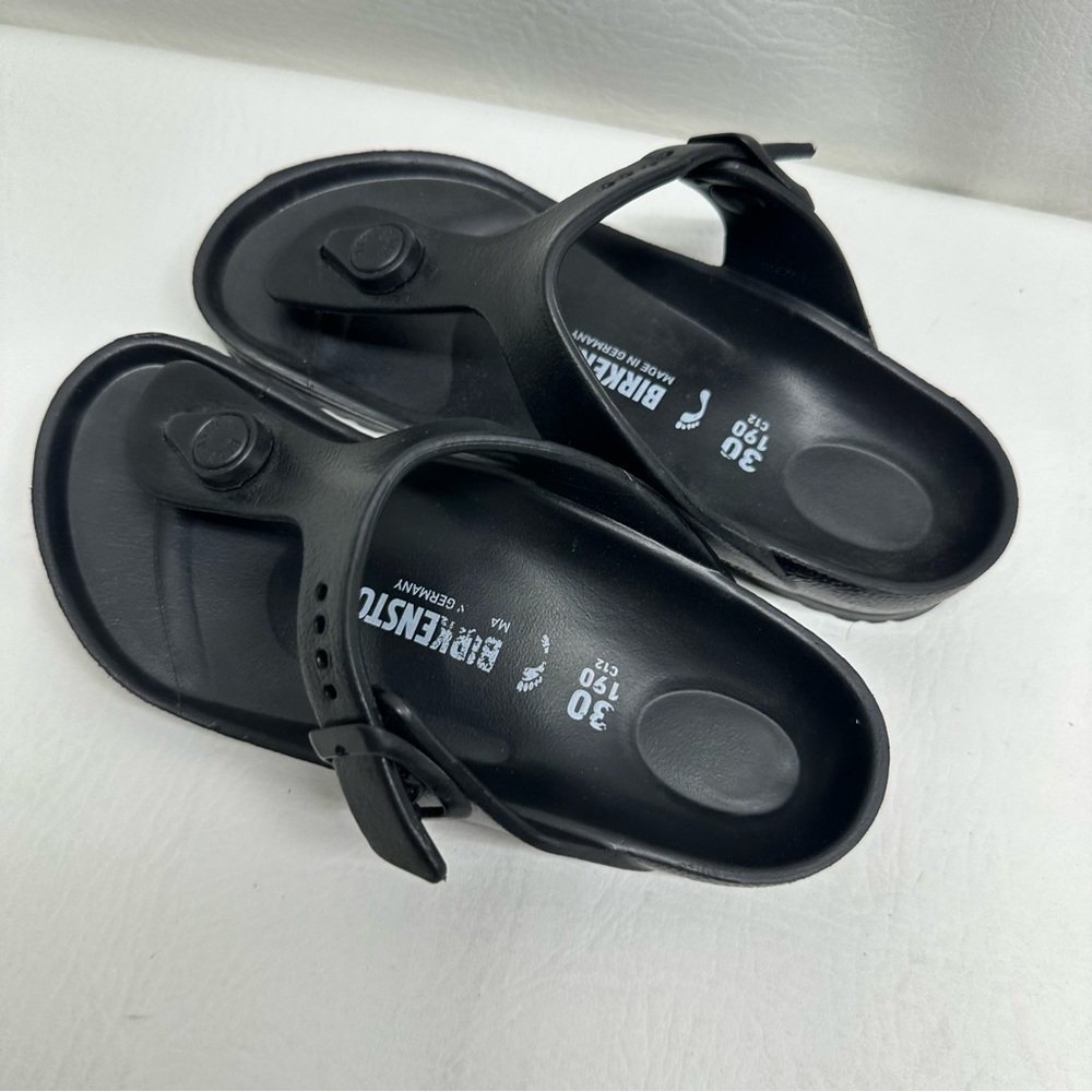 Birkenstock Little Girl Sandal black size 12 - Picture 9 of 9